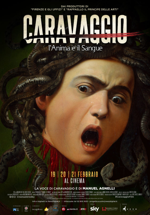 caravaggio, l'anima e il sangue cosa vedere al cinema italiano film italia film italiani arte italiana creativity stories & news creatività italiana creativi italiani manuela gnelli al cinema nexo digital rai sky arte